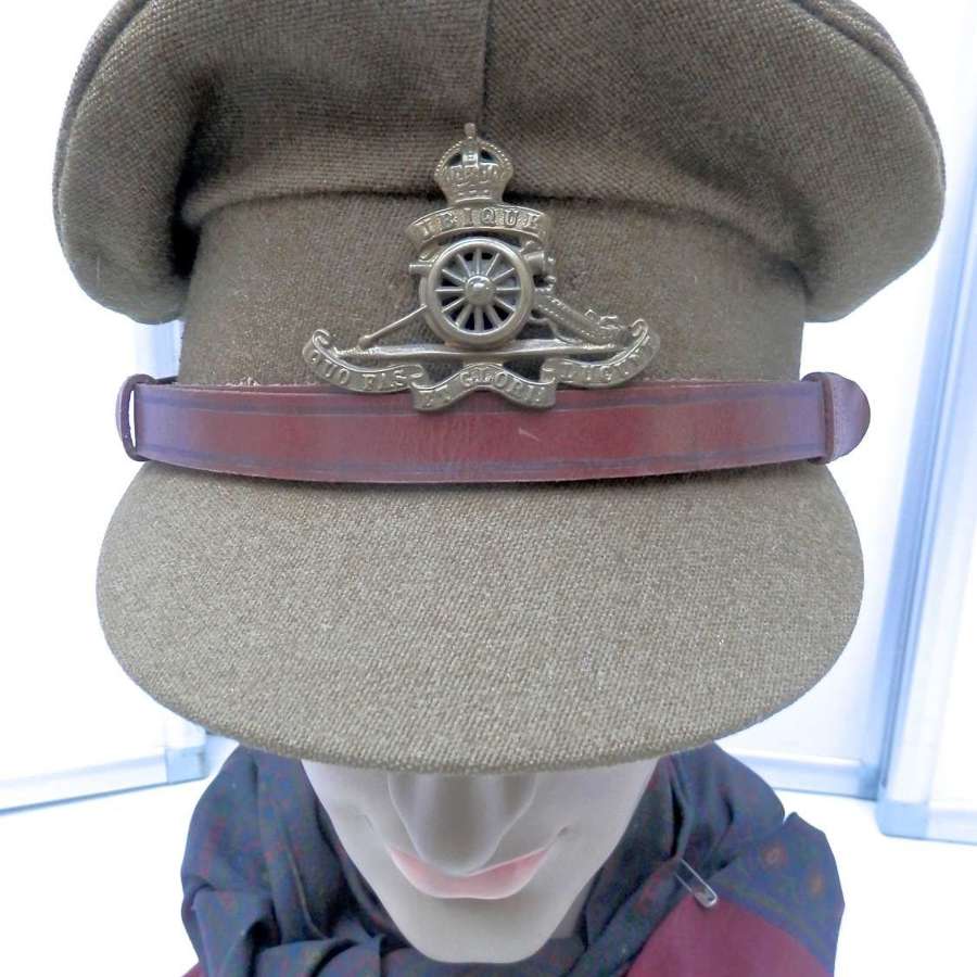 WW2 royal artillery officer cap