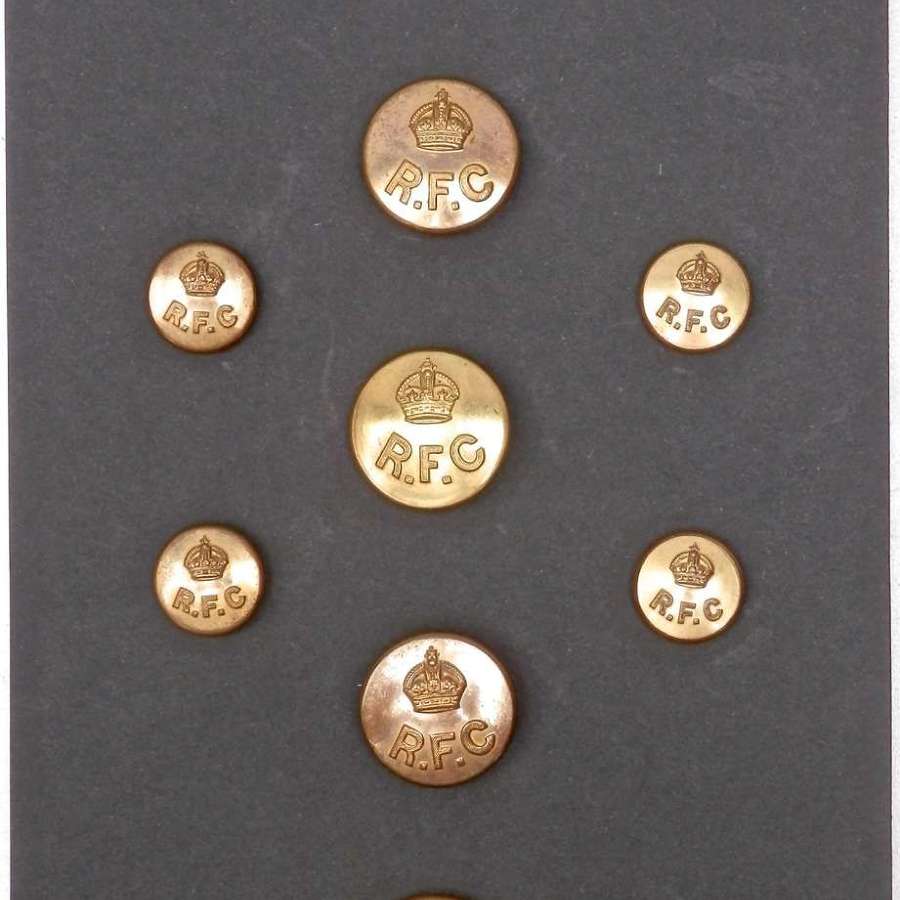 Royal flying corps tunic buttons