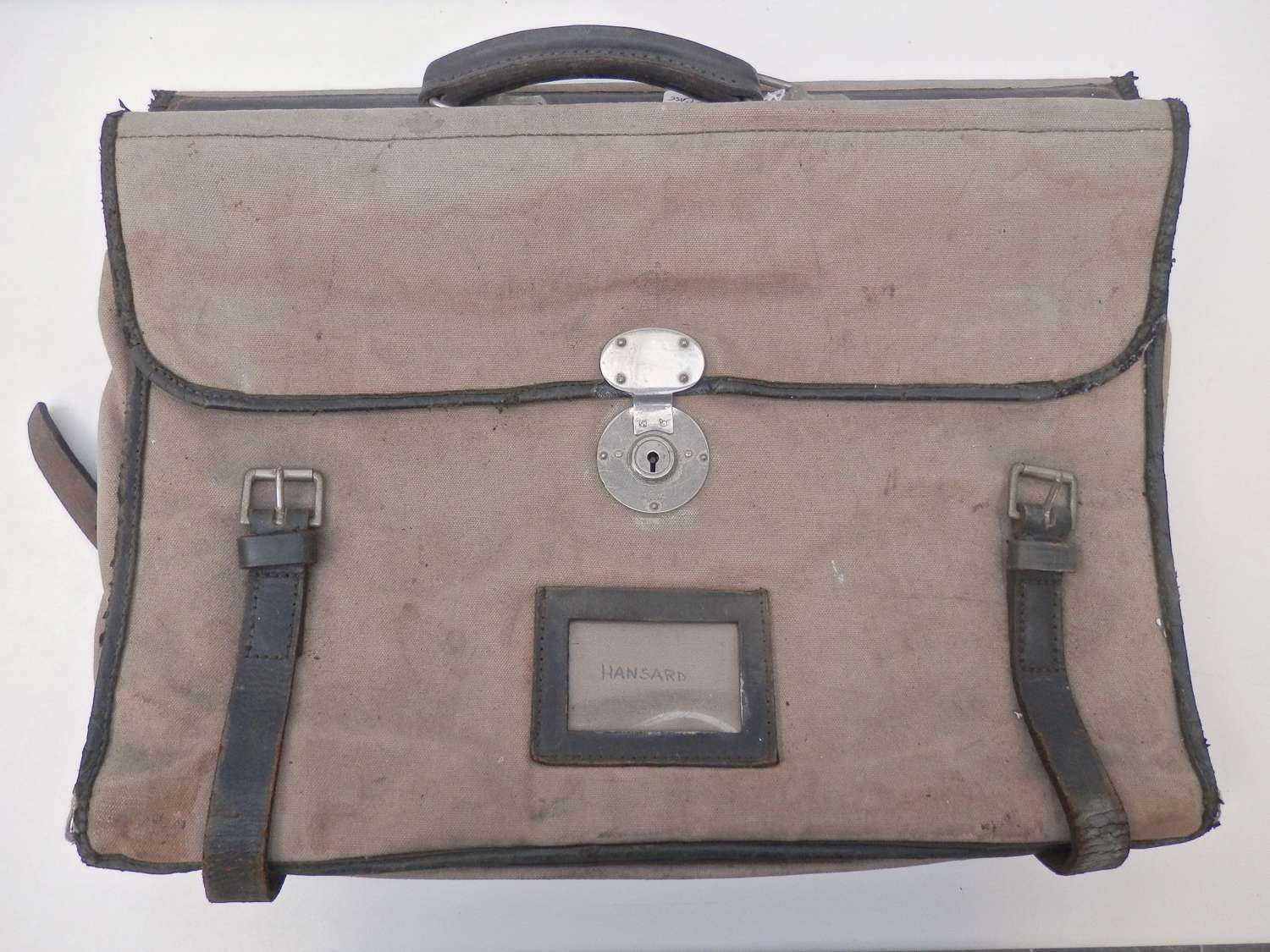 RAF officer's documents and maps brief case