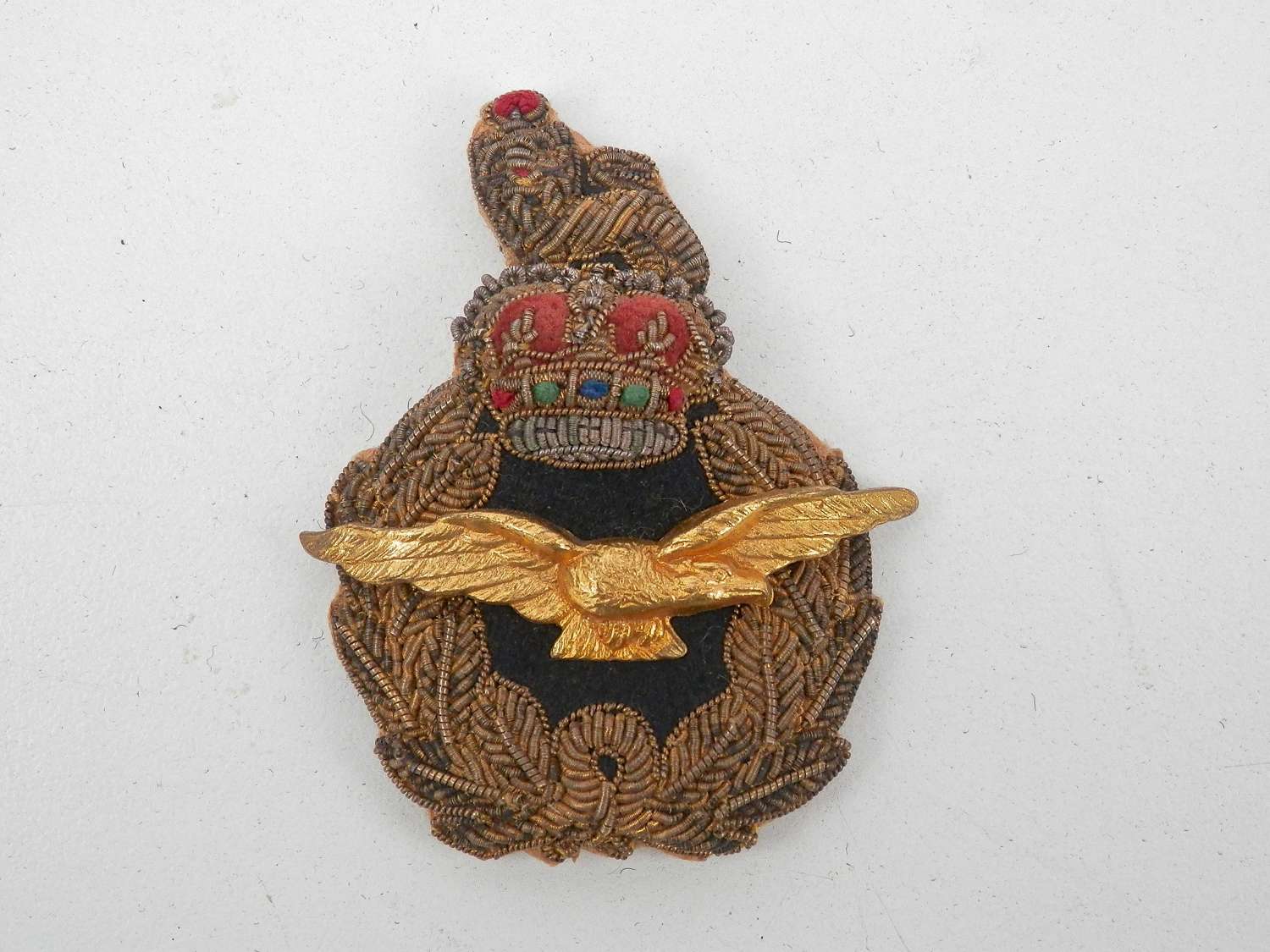 RAF air rank cap badge
