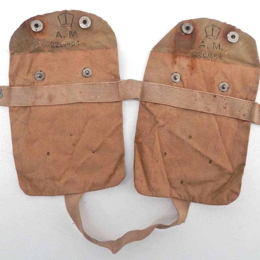 RAF aircrew chemically heated pouches