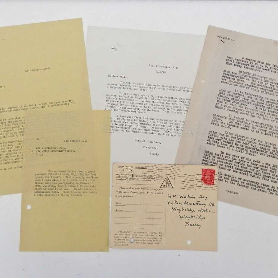 Dambuster Barnes Wallis letters
