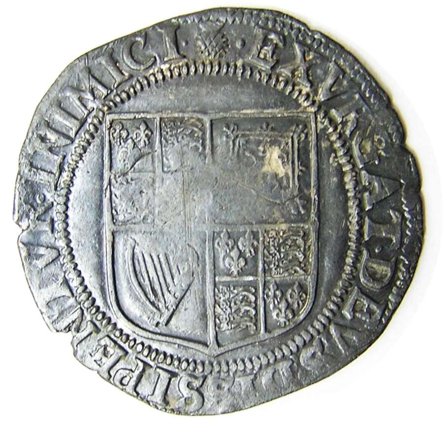 King James I Silver Shilling