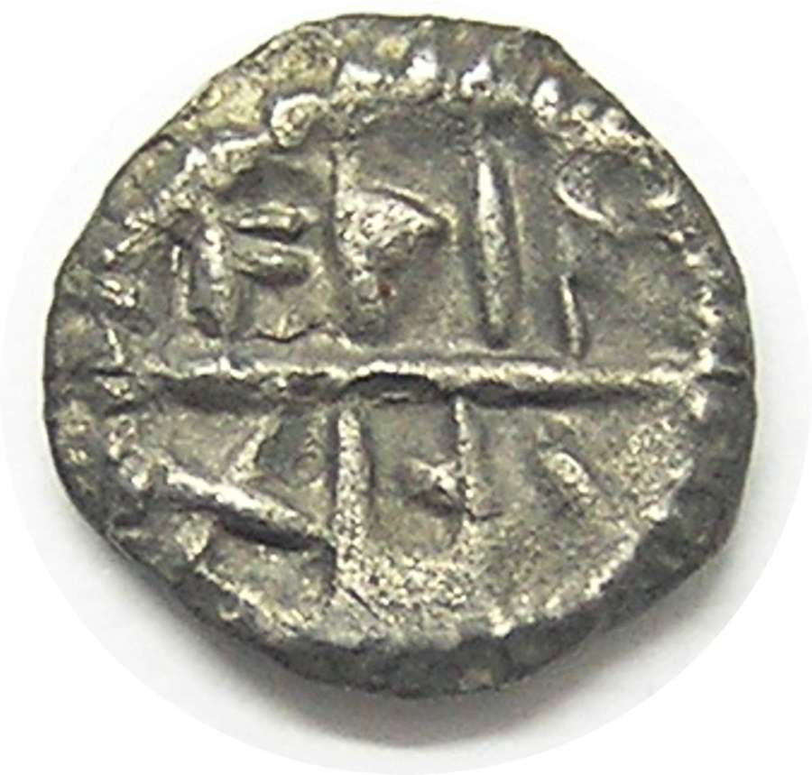 Saxon Silver Sceatta Series E (runic Æthiliræd) (Type 105)