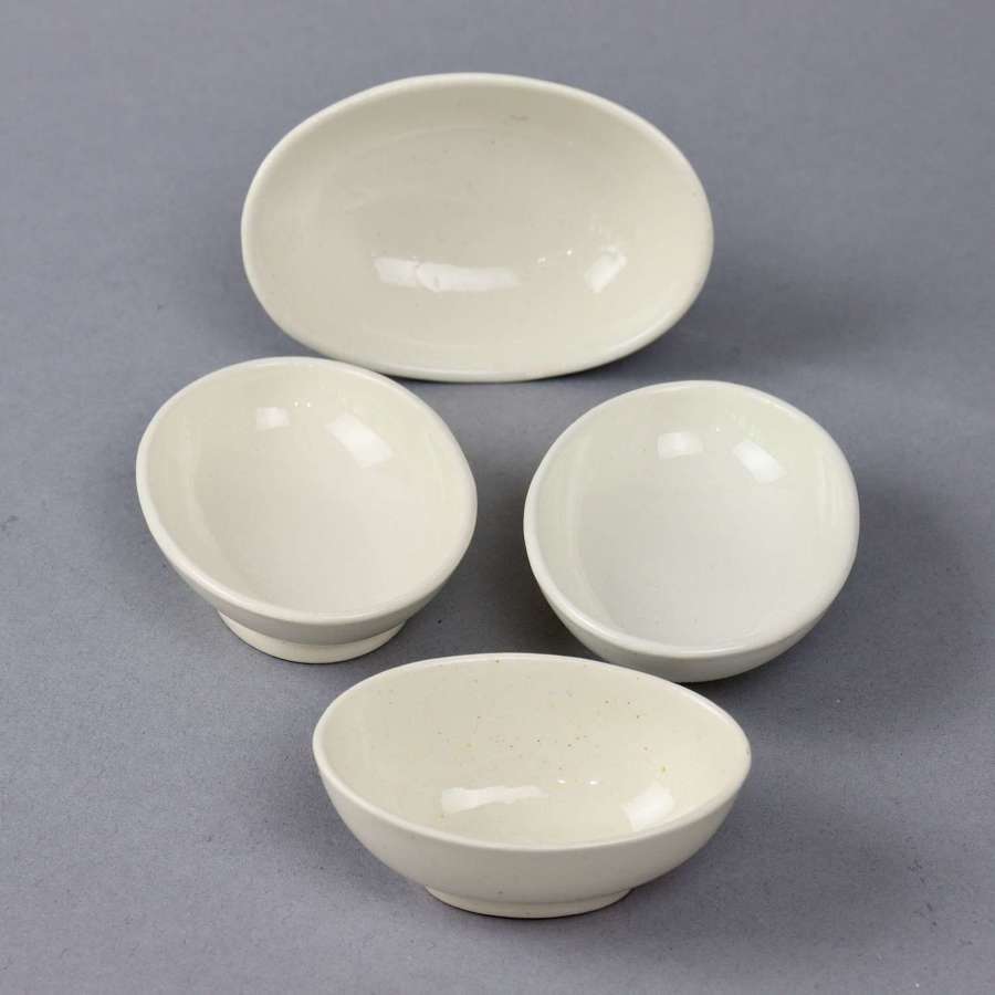 Miniature, Wedgwood Creamware Dishes