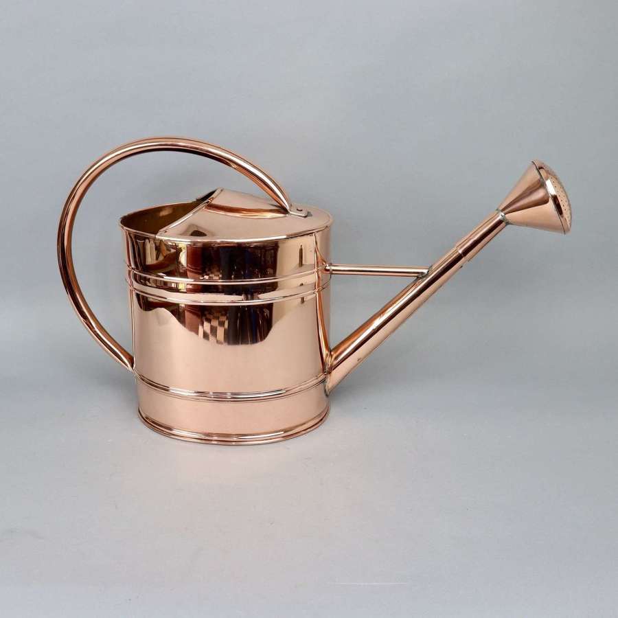Large, French Copper Watering Can
