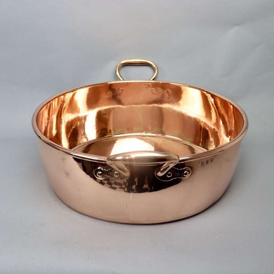 Huge, English Copper, Preserve Pan