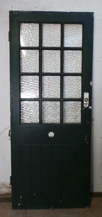DB0520 A BEAUTIFUL VICTORIAN PINE GLAZED DOOR