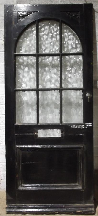 DE0314 A Late Victorian Glazed Front Door