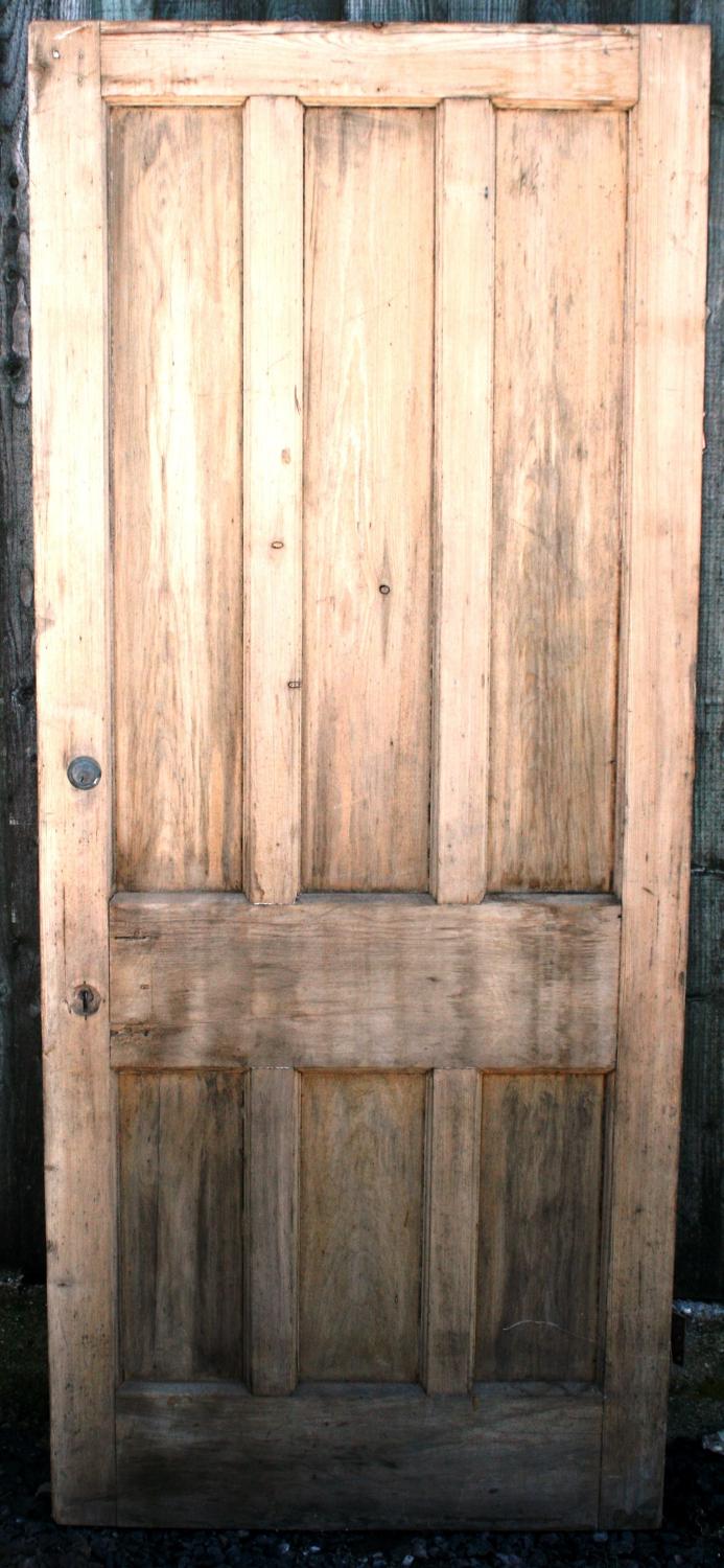 DB0275 An Edwardian Pine, 6 Panelled door