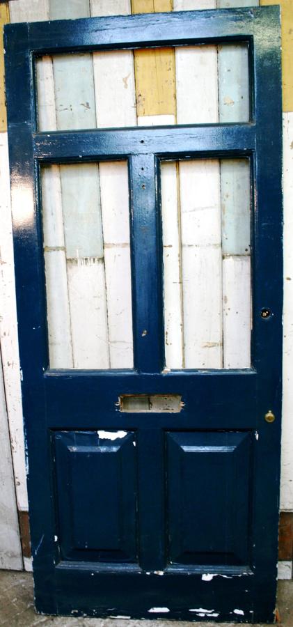 DE0490 An Edwardian, Glazed Front Door