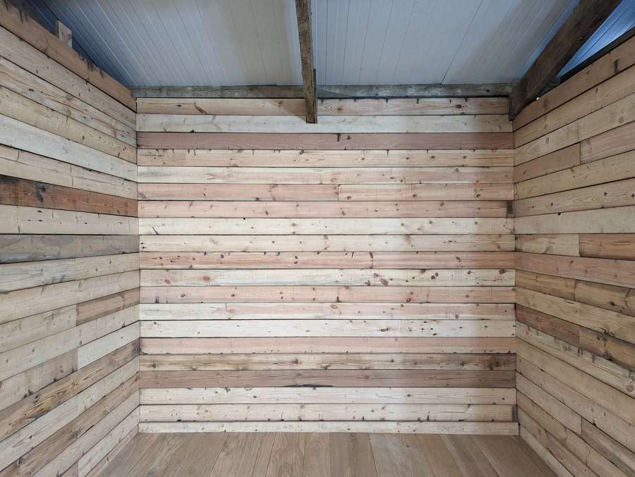 M1963 RECLAIMED PINE WALL CLADDING PRICE IS PER SQUARE METRE