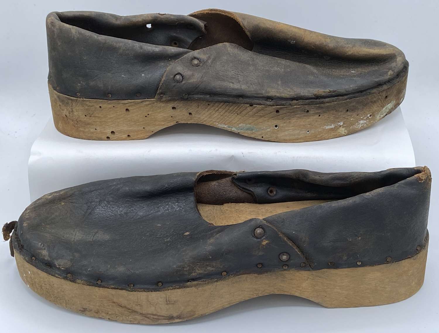 WW2 German Handmade unissued Concentration Camp KZ Reichenau Shoes