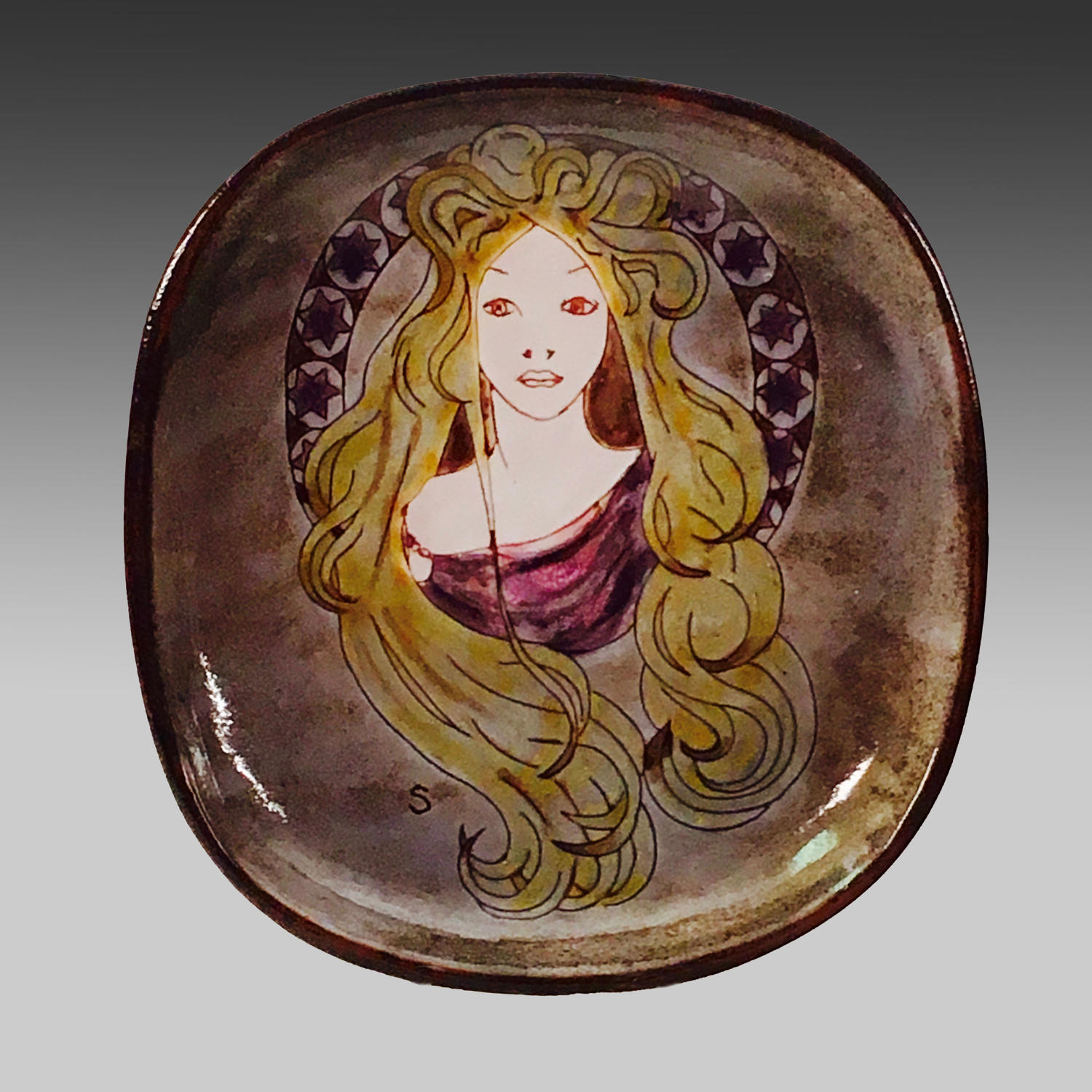 Chelsea Pottery wall plaque