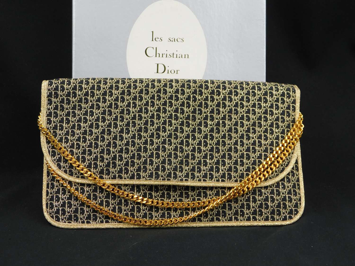 Christian Dior 1970's Les Sacs Monogram Bag