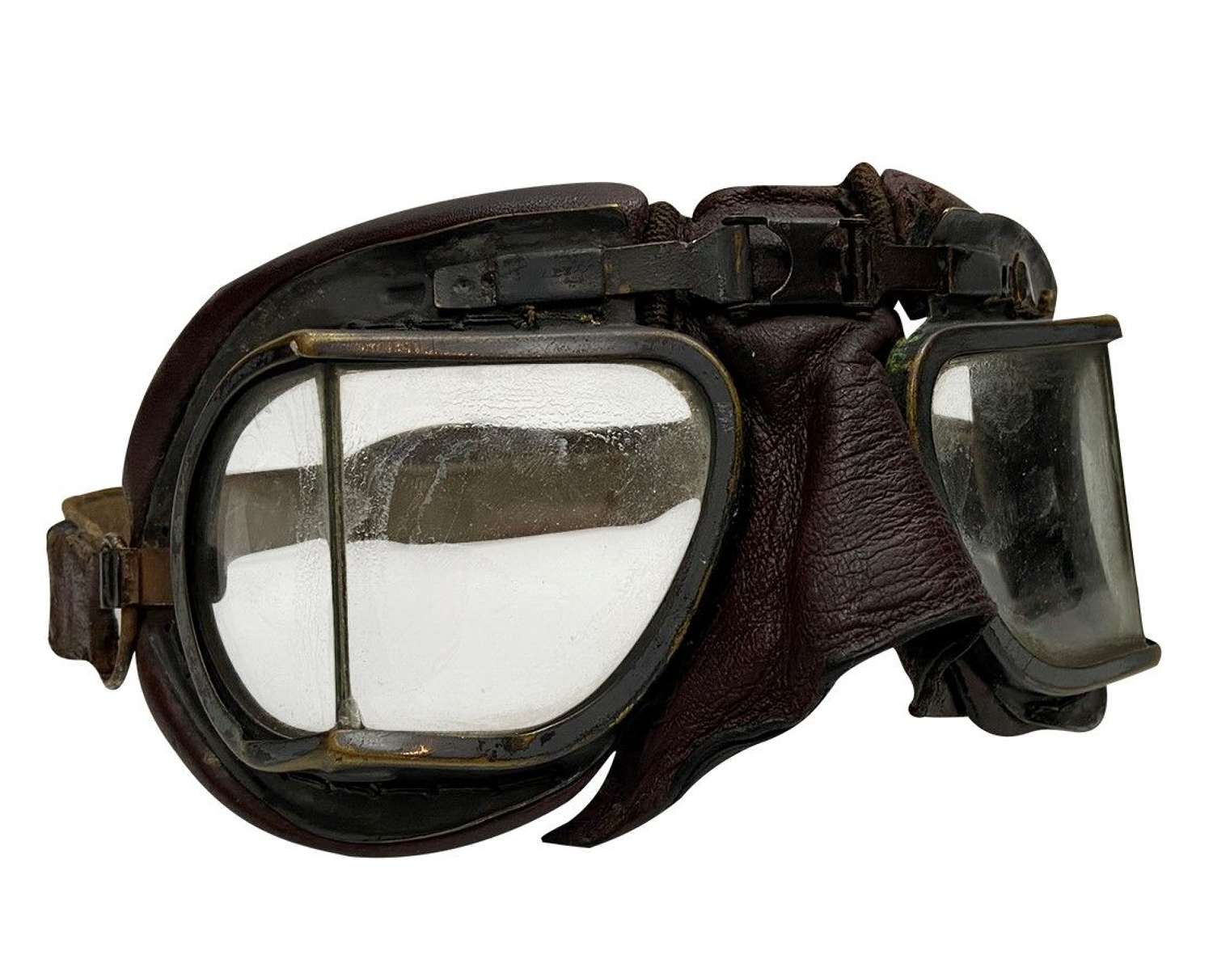 Original WW2 RAF MK VIII Flying Goggles