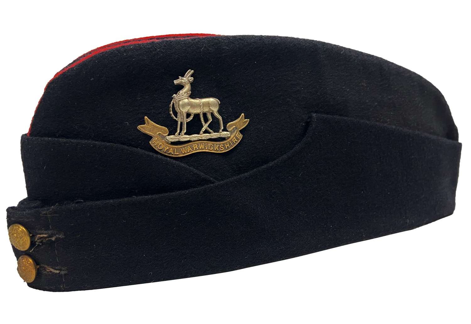 Original Royal Warwickshire Regiment Coloured Field Service Cap