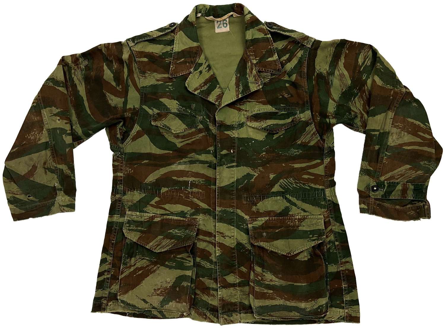Original 1960s French Army TTA 1947/53 Camouflage Jacket