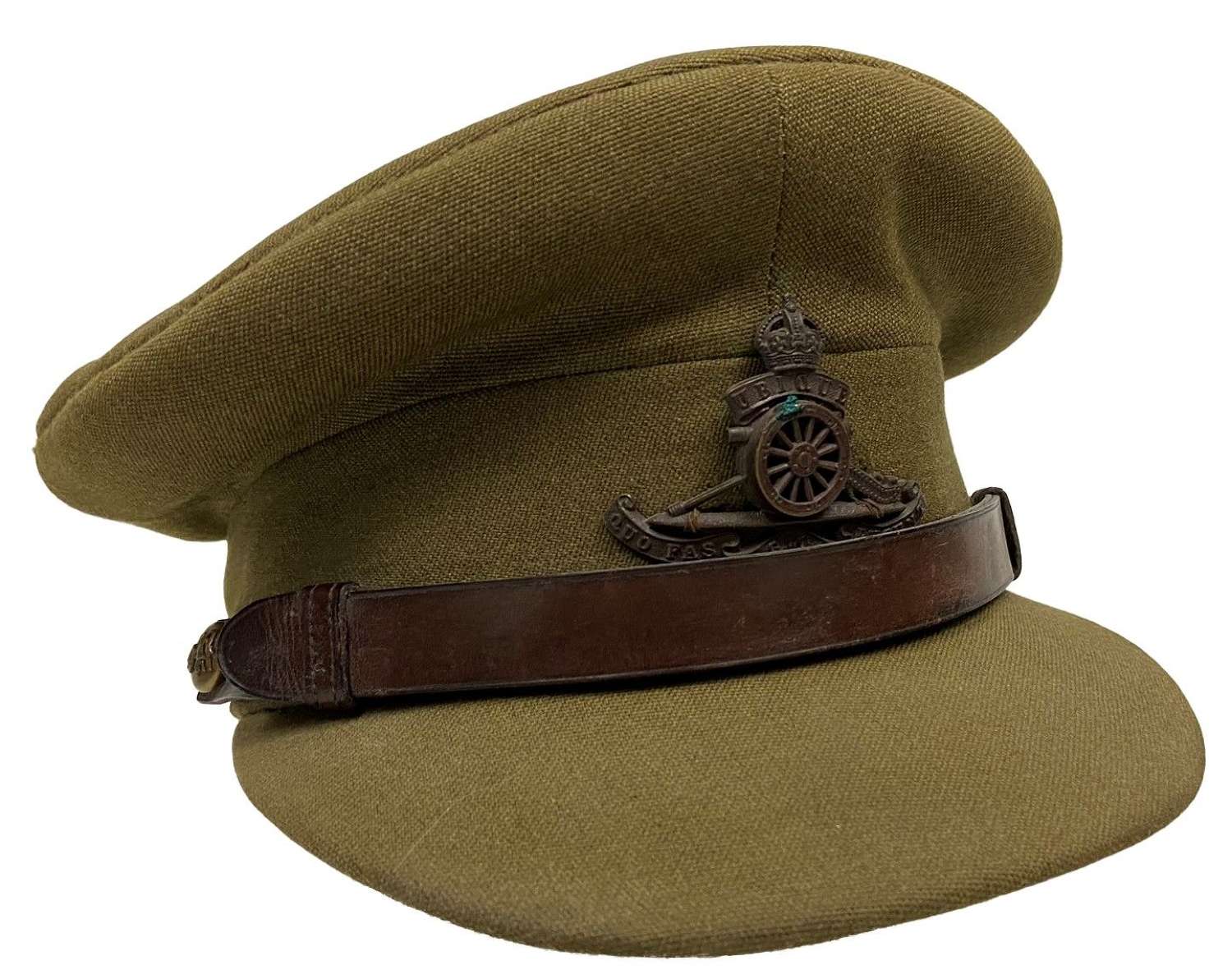 Original 1950s British Army Officers Peaked Cap by 'Herbert Johnson'