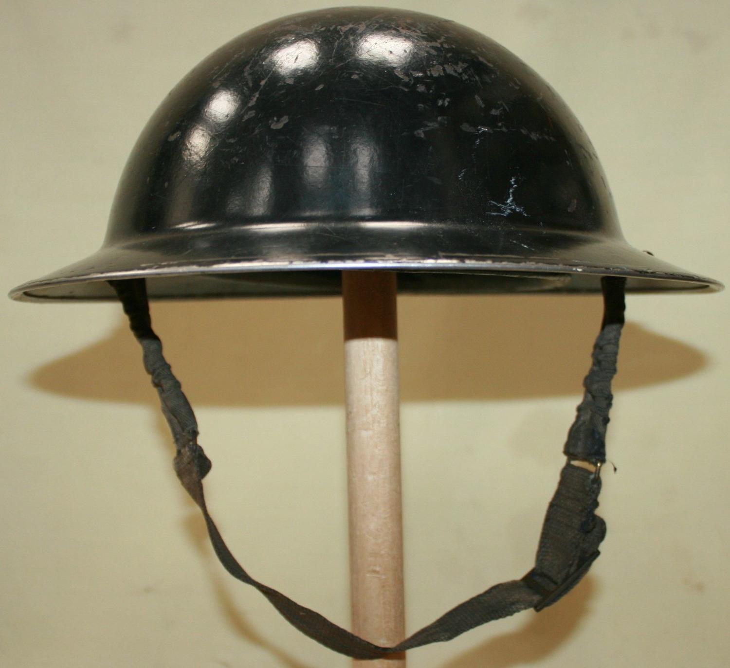 A WWII WARDENS HELMET 1939 DATED