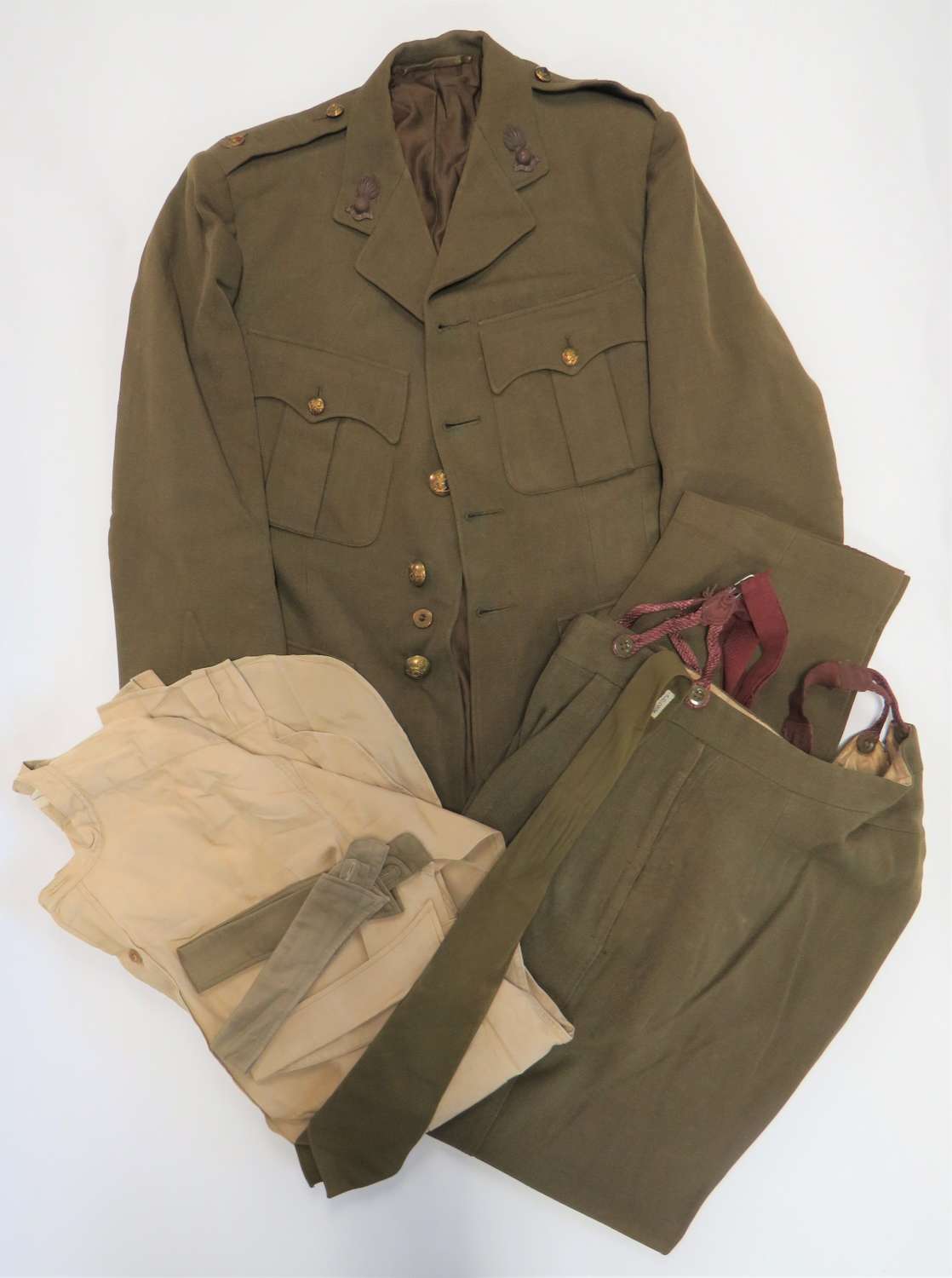 WW2 Royal Artillery Officers Service Dress Uniform