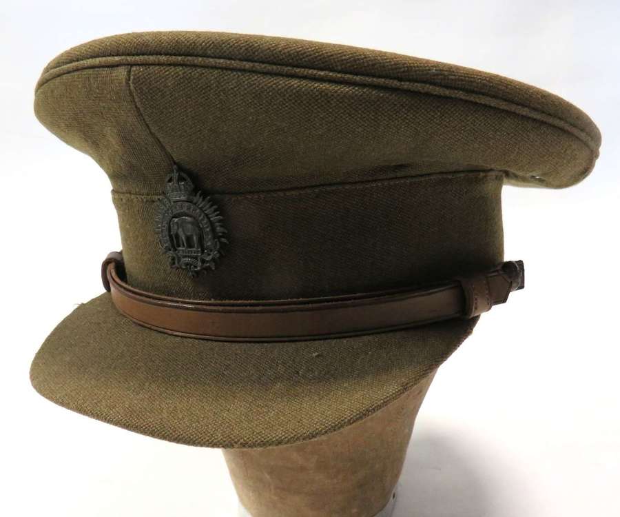 Interwar / WW2 1st Punjab Regiment Officers Service Dress Cap