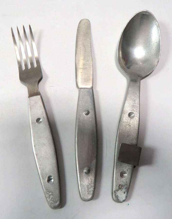 WW2 British Army Field Cutlery Set Dated 1945
