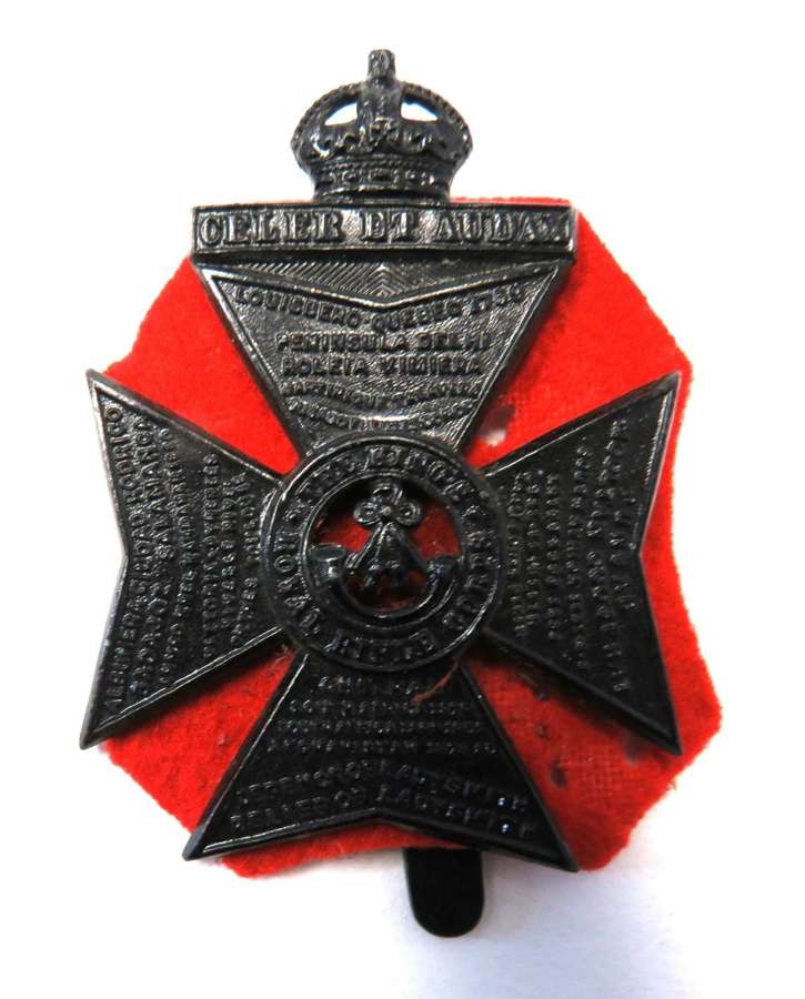 Kings Royal Rifle Corps Cap Badge