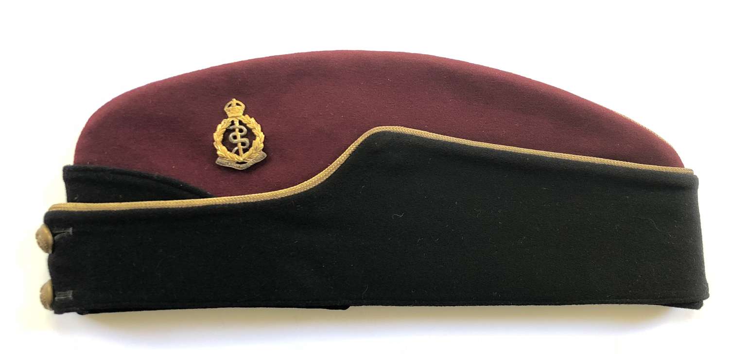 Royal Army Medical Corps RAMC Officer’s Field Service Side Cap.