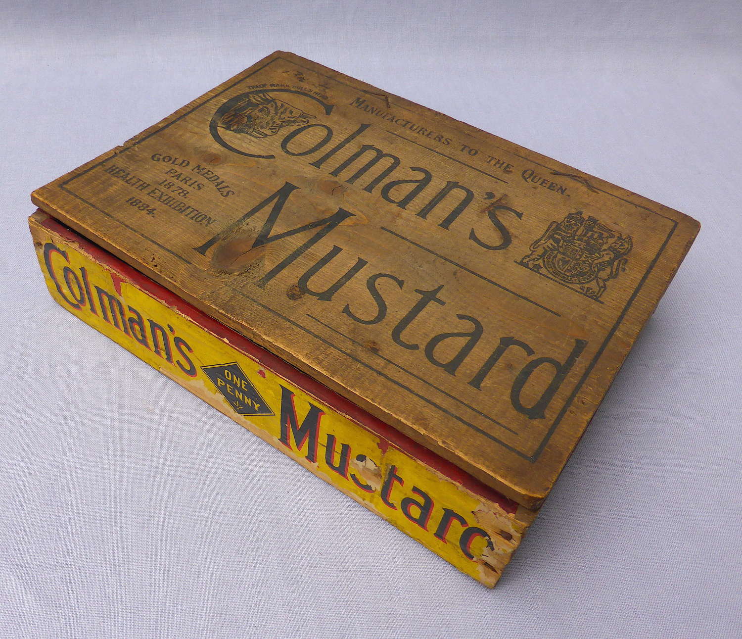 Colman's Mustard Shop Display Box