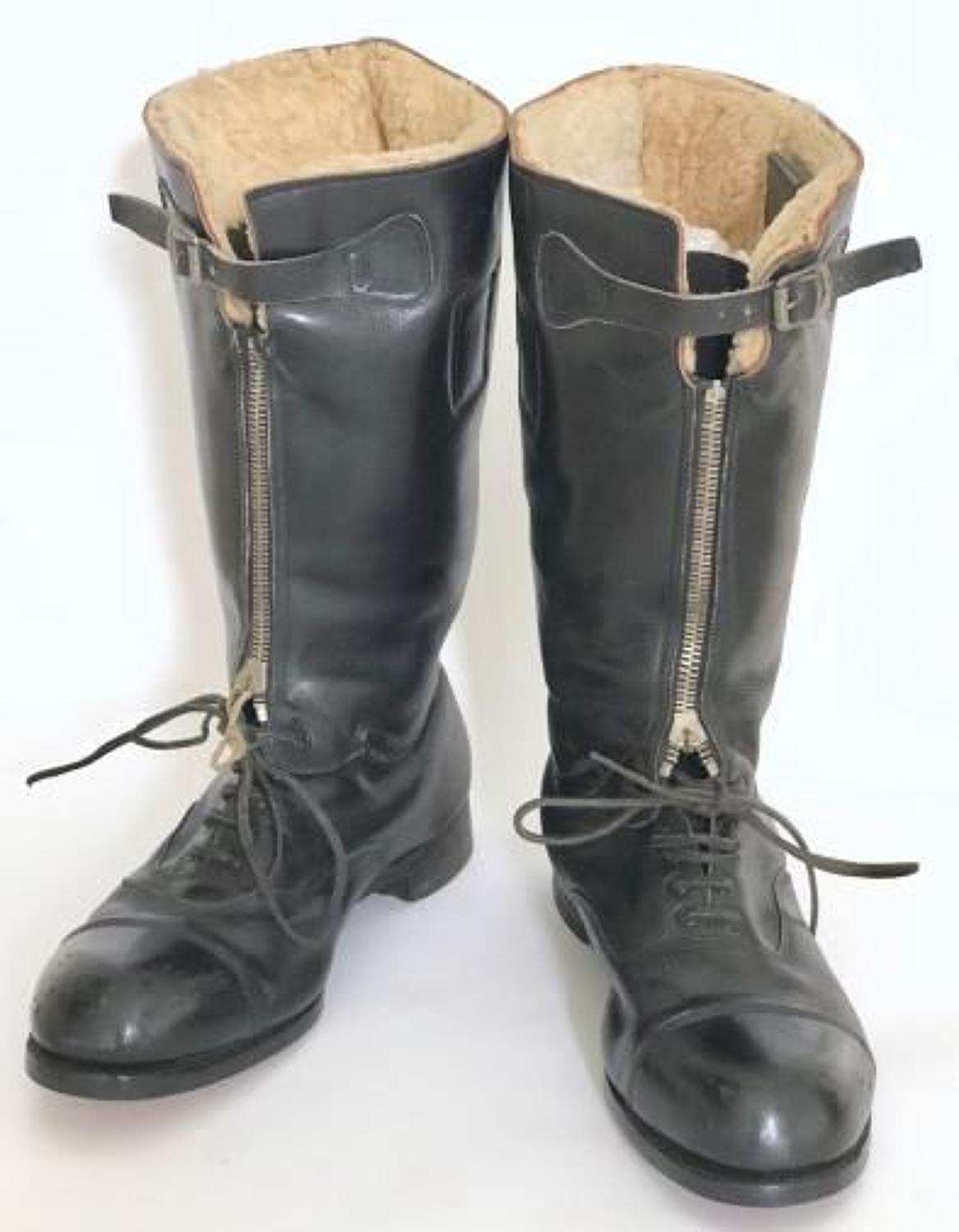 WW2 RAF 1st Pattern “Nuffield” Escape Boots.