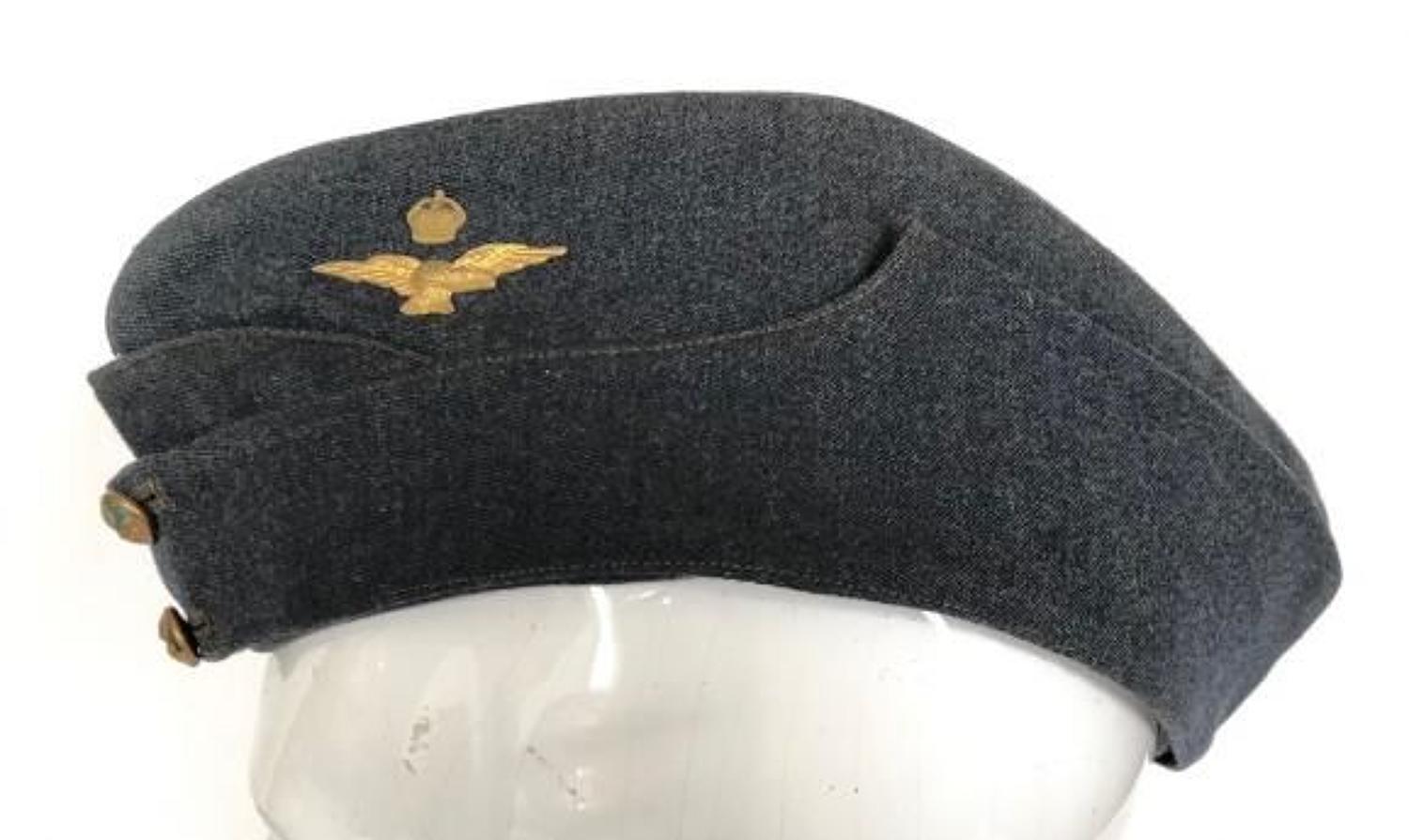 RAF Inter War, Early WW2 Officer's Side Cap.