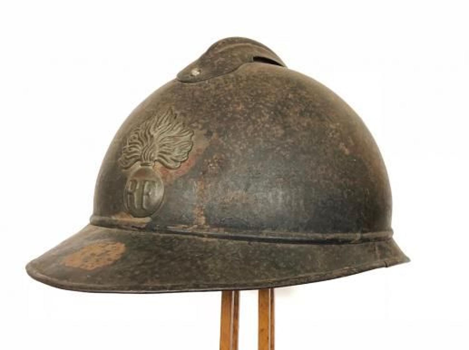 WW1 French Infantry Helmet.