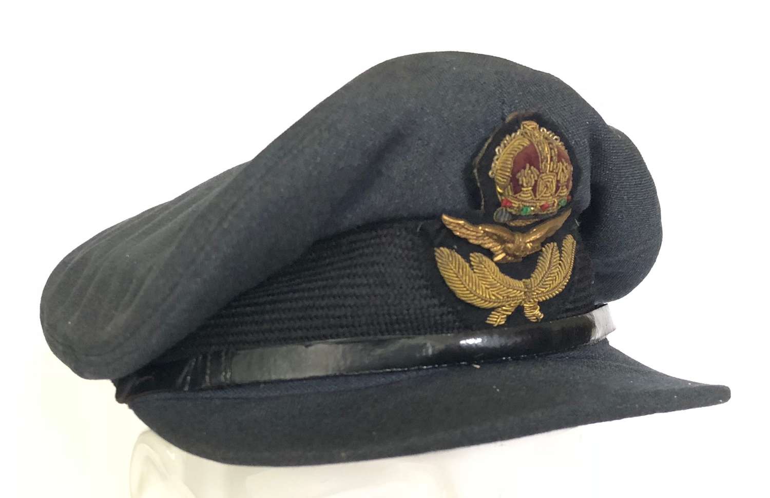 WW2 RAF Large Size Officer’s Peaked Cap.