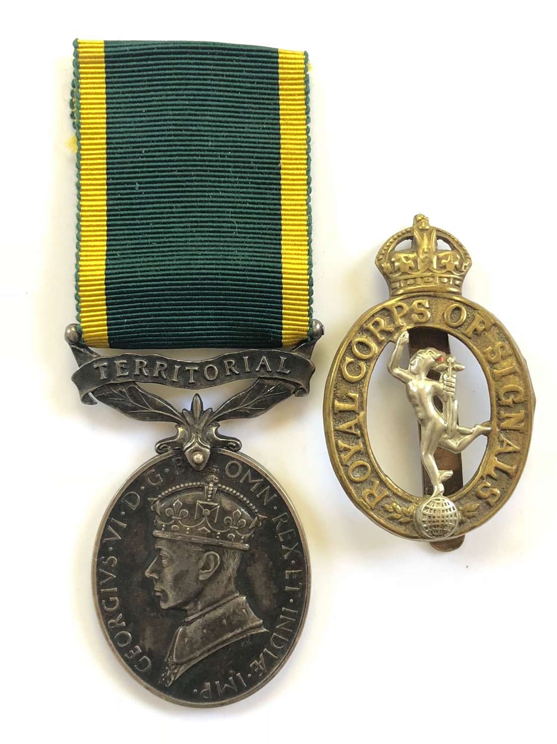 Royal Corps of Signals Territorial Efficiency Medal.