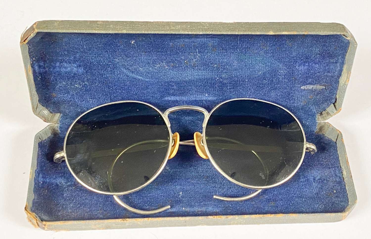 WW2 Pattern  RAF Aircrew Flying Spectacles Sun Glasses.