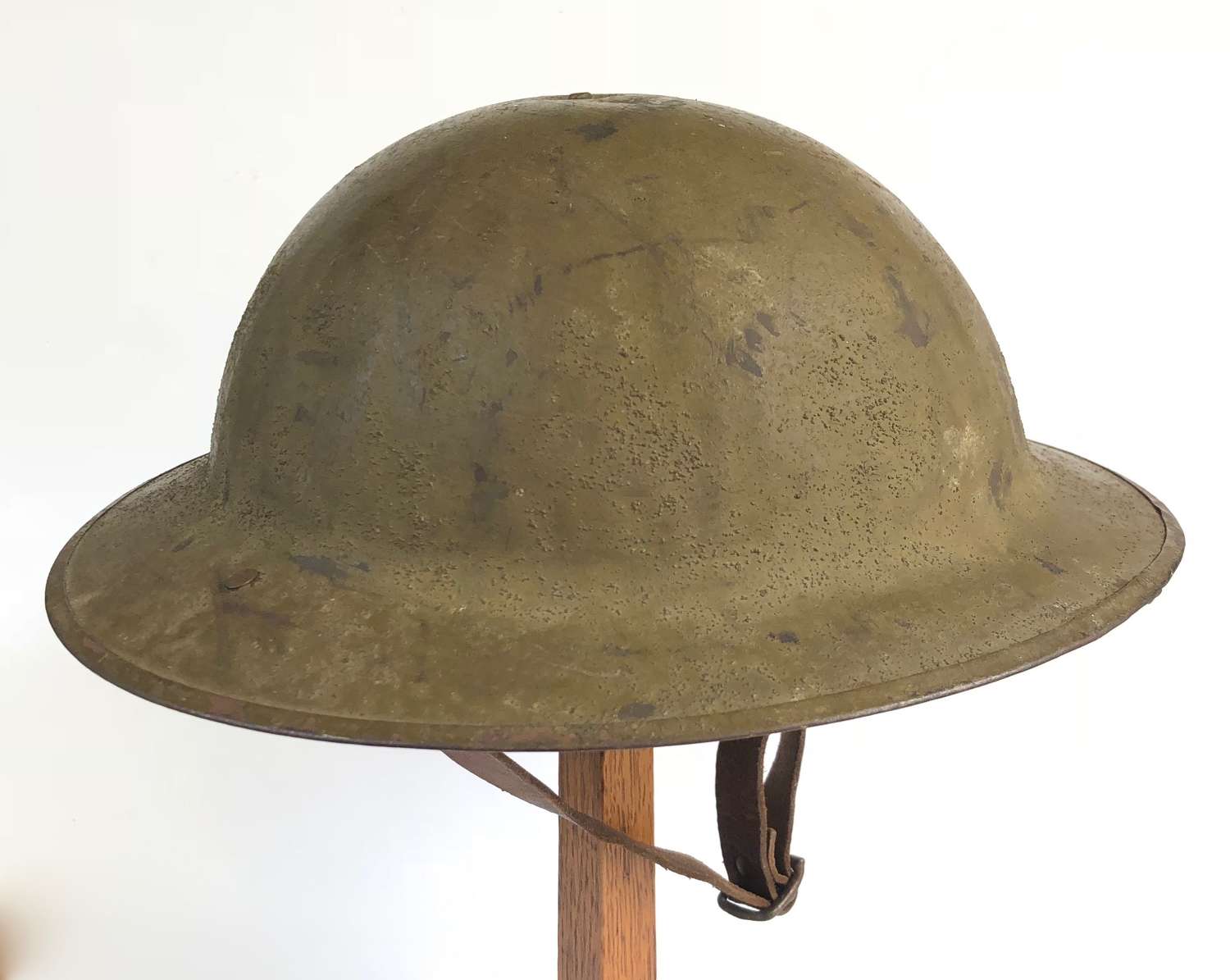 WW1 Superb British Army Issue Brodie Steel Helmet.