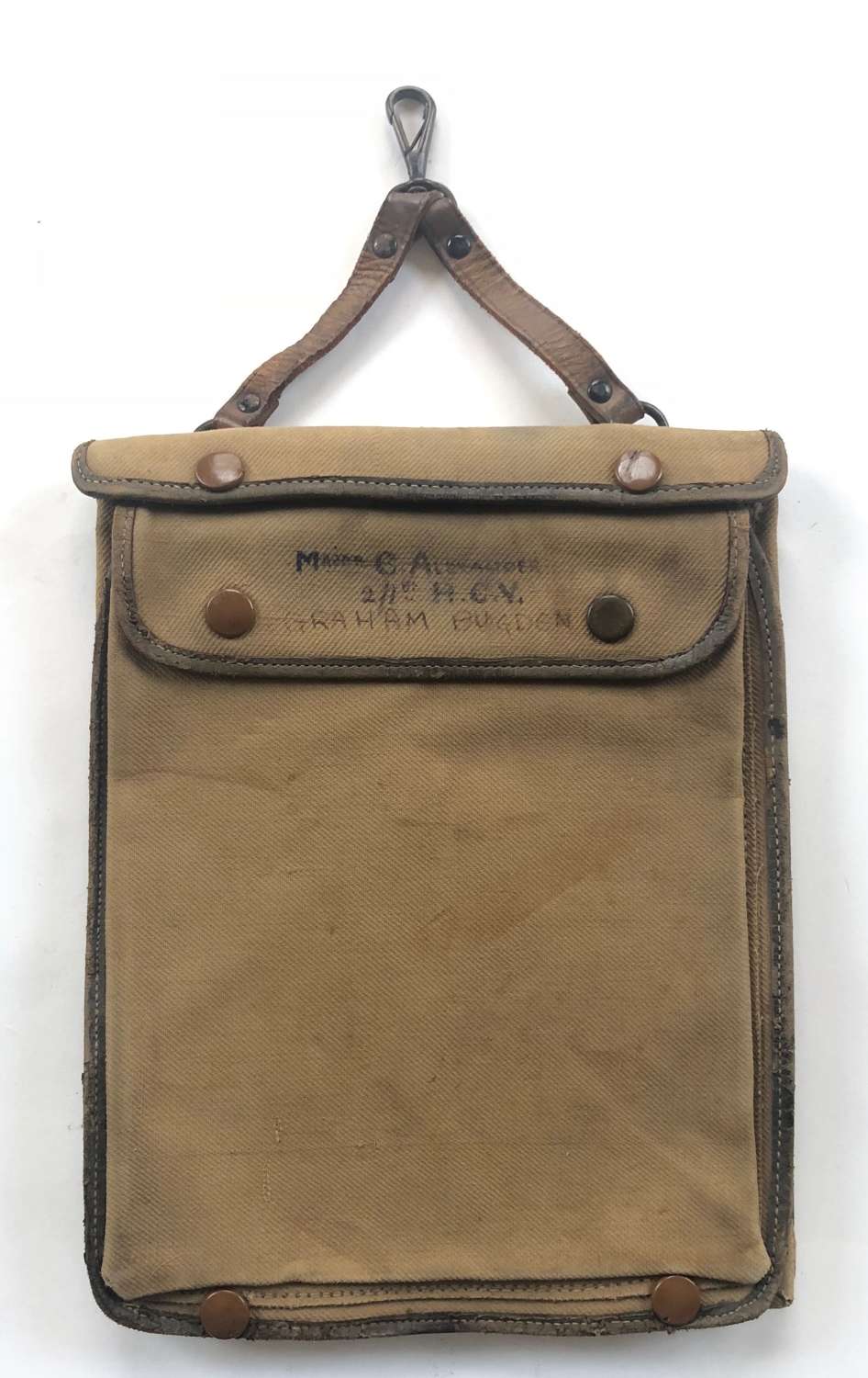 WW1 Hampshire Yeomanry Officer’s Map Case.
