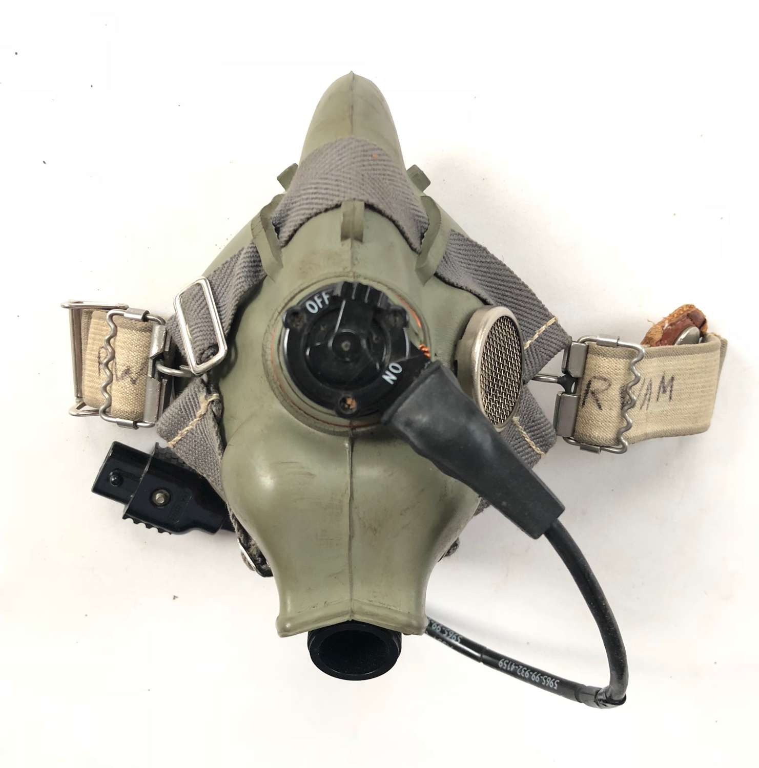 RAF Cold War Pattern H Type Oxygen Mask.