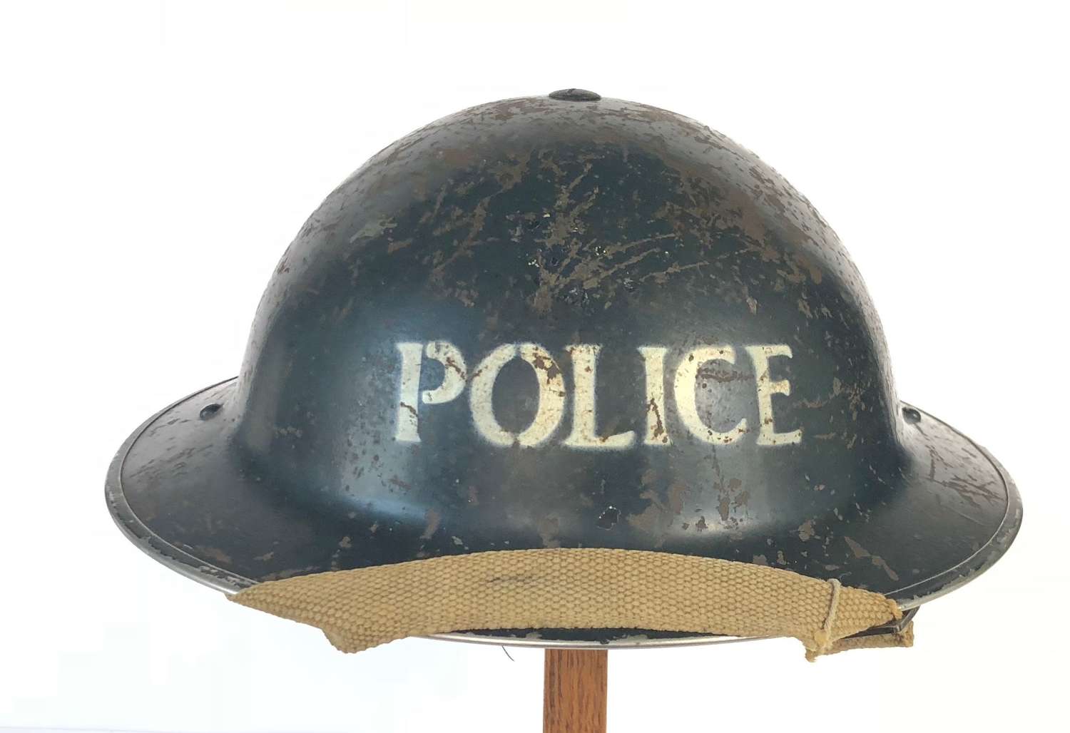 WW2 1939 Home Front Police Helmet.