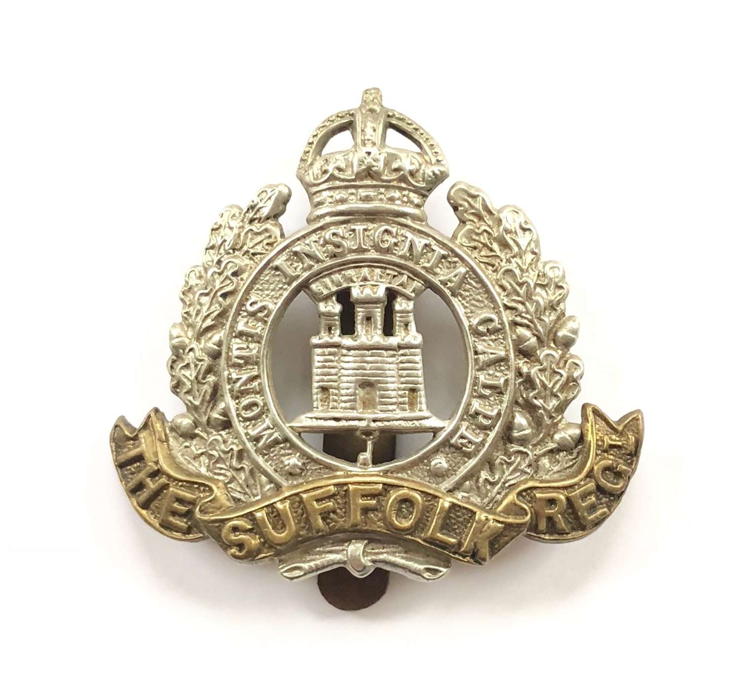 WW1/WW2 Suffolk Regiment Other Rank’s Cap Badge.