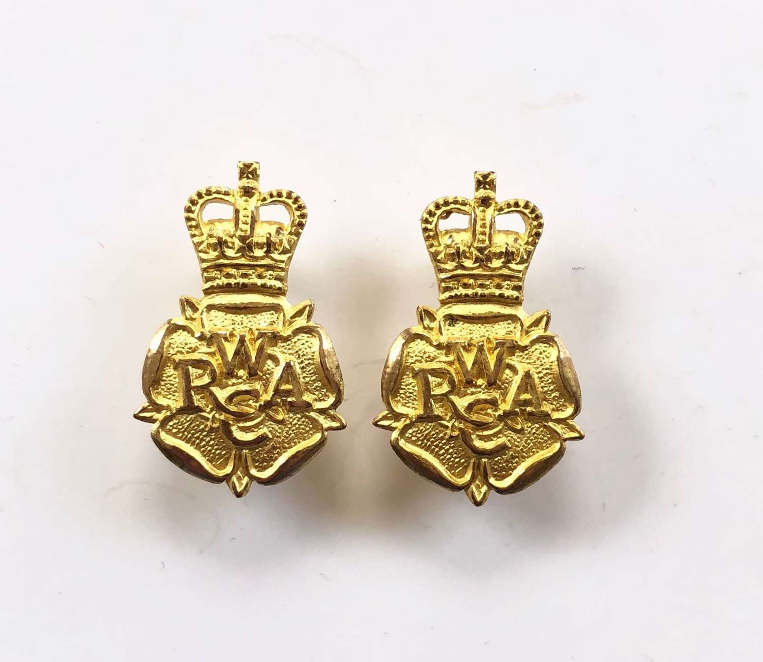 Women's Royal Army Corps  Officers Collar Badges