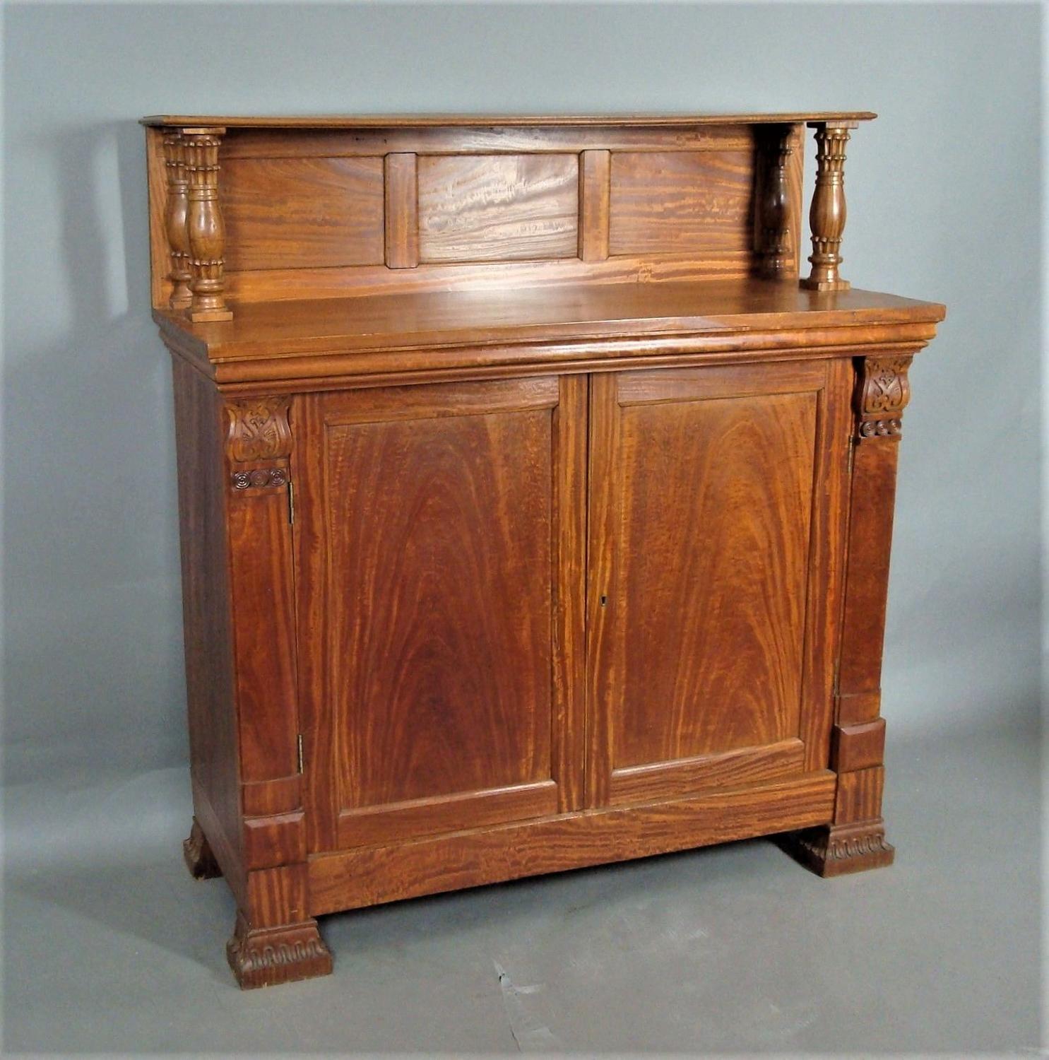 C19th Anglo Indian solid satinwood chiffonier