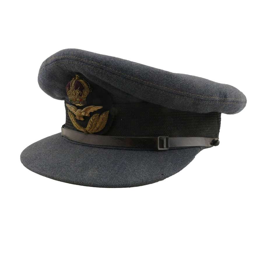 RAF officer rank service dress cap, South African