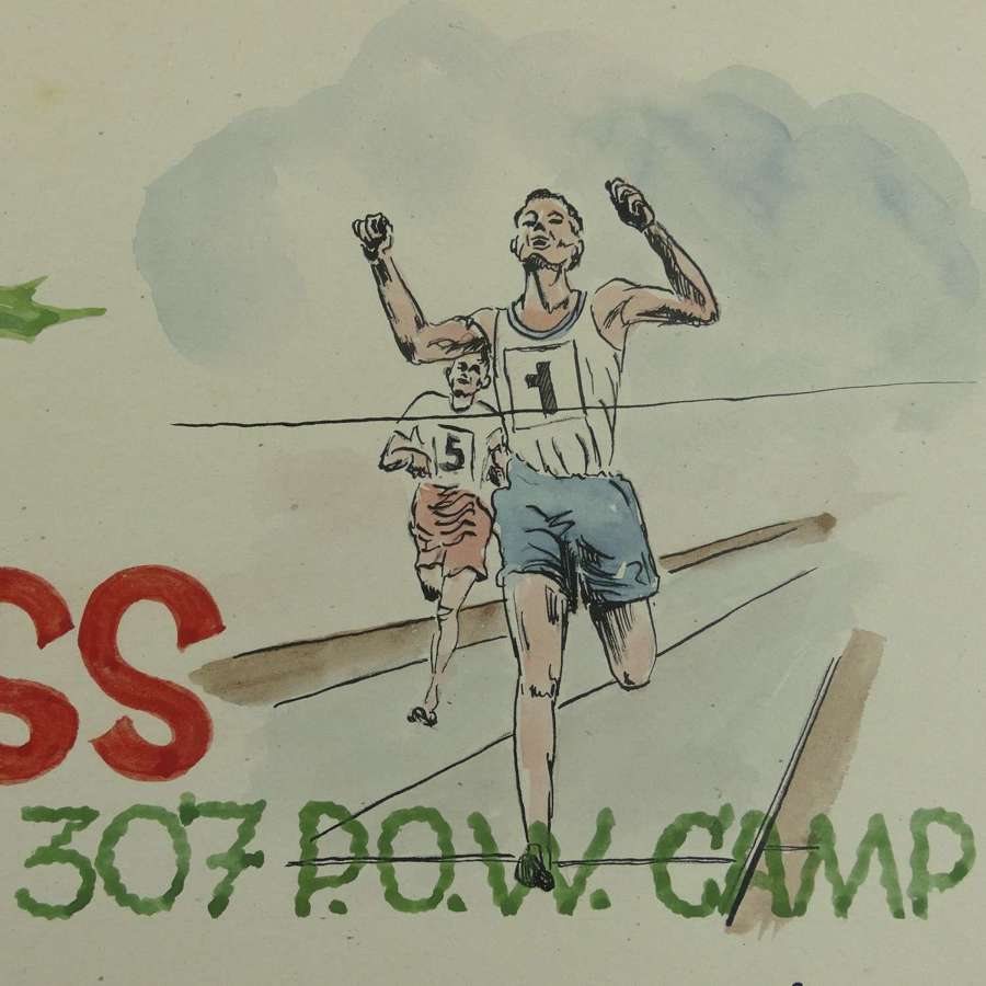 German PoW album - Camp 307, Egypt