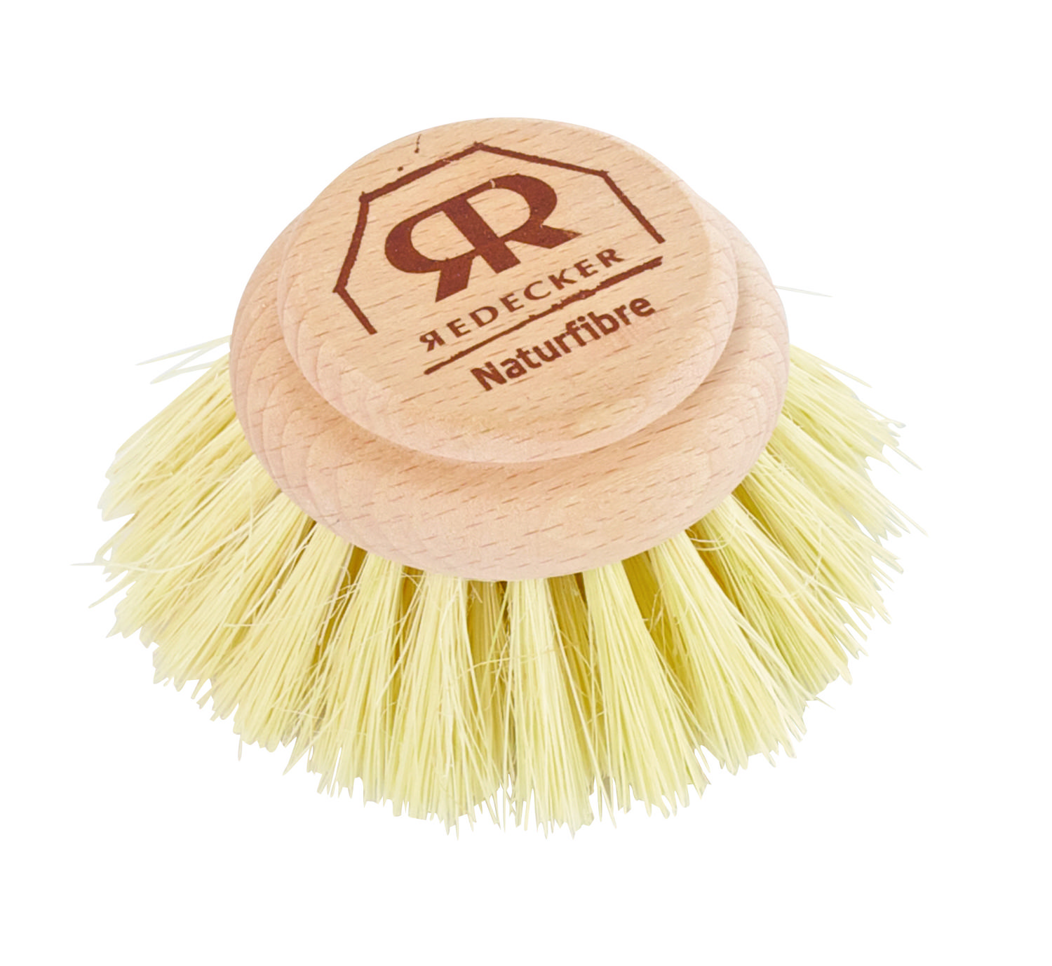 Washing up brush - Replacement Head only - Stiff tampico fibre 5cm