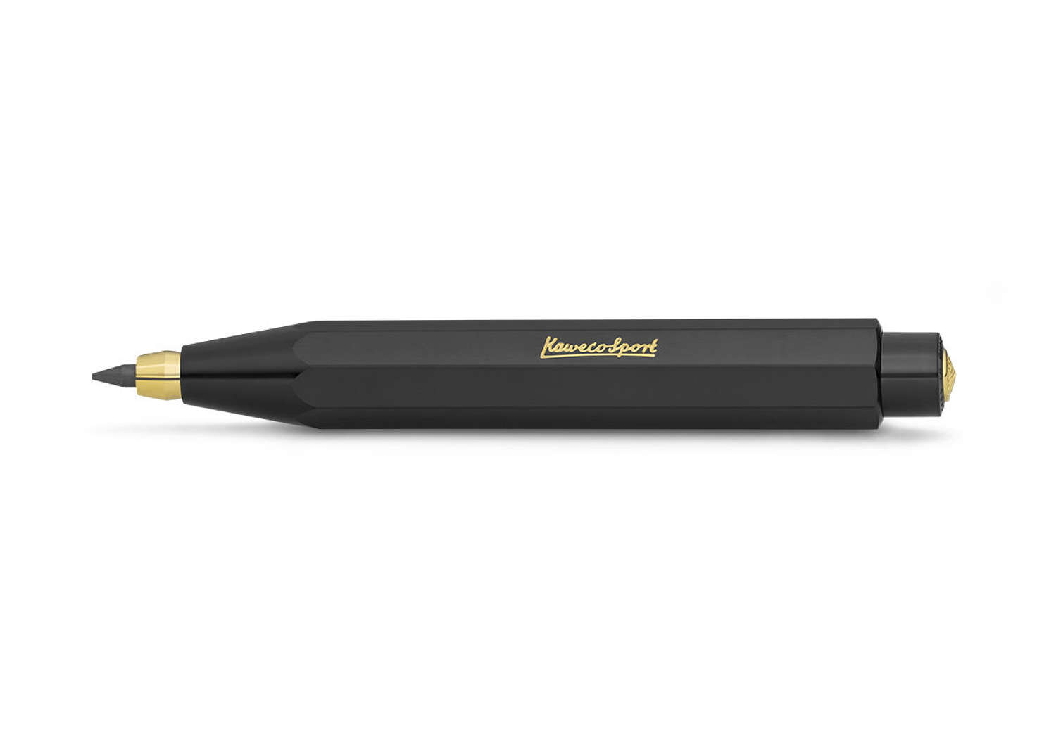 Kaweco Classic Sport Clutch Push Pencil - Black - Broad 3.2mm lead