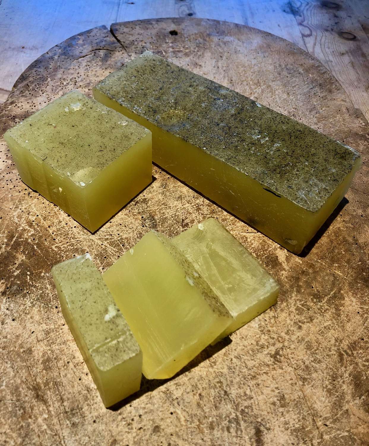 Caurnie Soaperie - Nettle soap - 3 x bars (approx 350g)