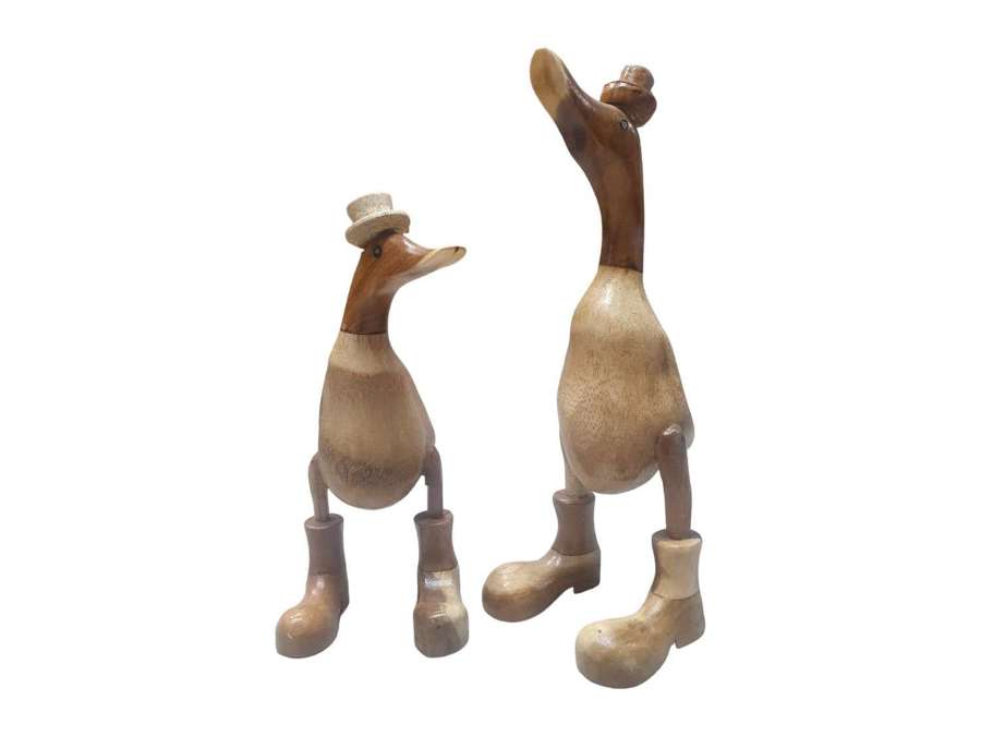 Hat and Boot Ducks - two sizes