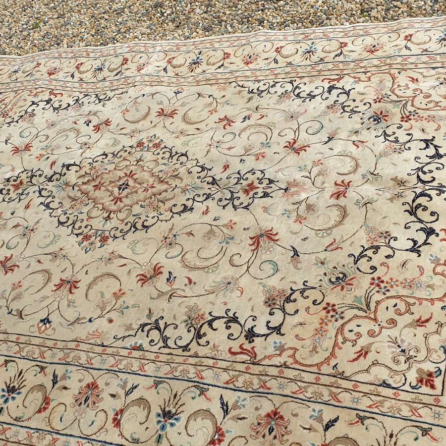 Beautiful Period Kashan Carpet